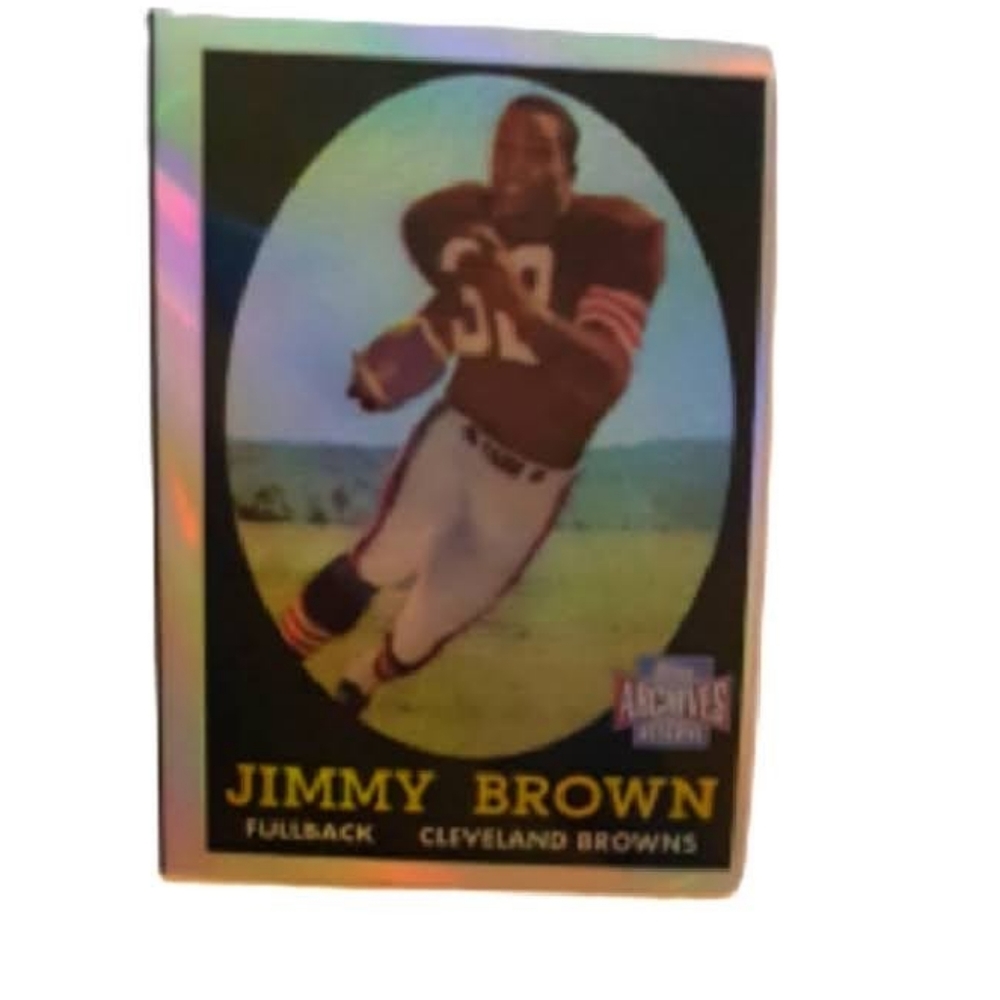 2001 Topps Jimmy Brown NFL Trading Card #62